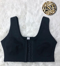 Load image into Gallery viewer, Post-surgical bra #91540 Black